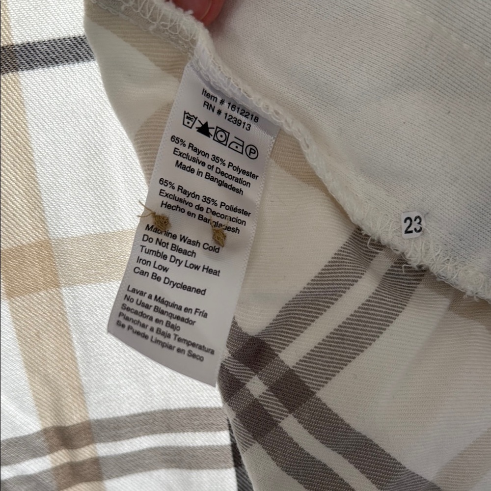 Plaid Button-Up Jacket - Picture 11 of 13